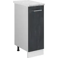 Vicco R-Line Apotheekkast – 30 cm WB Marmer Zwart beton