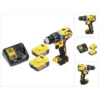 DeWalt DCD 791 P2 accuschroefboormachine 18 V 70 Nm borstelloos + 2x accu 5.0 Ah + lader
