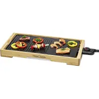 ProfiCook PC-TYG 1143, Aanrechtblad, Aluminium, Bamboe, Zwart, Aluminium, 510 x 250 mm, Draaibaar