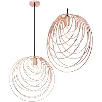 Toolight Rosegoud APP427-1CP Geometrische Plafondlamp