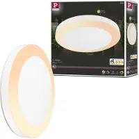 Paulmann Circula LED buitenlamp ZigBee wit Circula, dimbaar, wit / opaal, Kunststof, Modern, Slimme plafondlamp