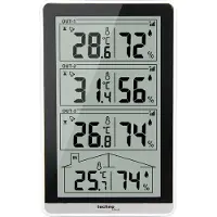 Technoline Temperaturstation WS 7060 Draadloze thermo- en hygrometer