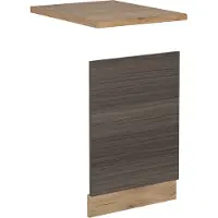 Vicco R-Line Voorpaneel vaatwasser – 45 cm, WB Eik Edel grijs