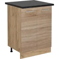 Vicco R-Line Keukenonderkast – 60 cm, WB Antraciet Sonoma