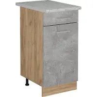 Vicco R-Line Keukenonderkast – 40 cm WB Marmer Beton