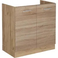 Vicco R-Line Wastafelkast – 80 cm zonder werkblad Sonoma