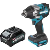Makita TW 007 GM1 Accu-slagmoersleutel 40 V max. 760 Nm 1/2'' borstelloos + 1x oplaadbare accu 4.0 Ah - zonder oplader