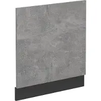 Vicco R-Line Voorpaneel vaatwasser – 60 cm zonder werkblad Beton