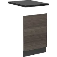 Vicco R-Line Voorpaneel vaatwasser – 45 cm, WB Antraciet Edel grijs