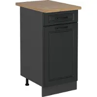 Vicco R-Line Keukenonderkast – 40 cm, WB Eik Antraciet landhuis