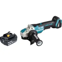 Makita DGA 520 F1X1 accu haakse slijper 18 V 125 mm X-LOCK Brushless + 1x oplaadbare accu 3.0 Ah - zonder lader