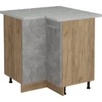 Vicco R-Line Hoekkast – 75.6 cm WB Marmer Beton