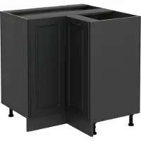 Vicco R-Line Hoekkast – 75.6 cm zonder werkblad Antraciet landhuis
