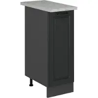 Vicco R-Line Apotheekkast – 30 cm WB Marmer Antraciet landhuis
