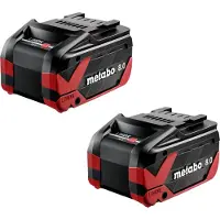 Metabo 2x LiHDX accupack 18 V 8.0 Ah CAS Li-Ion accu ( 2x 624975000 )