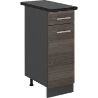 Vicco R-Line Keukenonderkast – 30 cm, WB Antraciet Edel grijs
