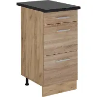 Vicco R-Line Keukenonderkast – 40 cm met laden, WB Antraciet Sonoma