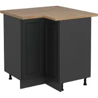 Vicco R-Line Hoekkast – 75.6 cm, WB Eik Antraciet landhuis