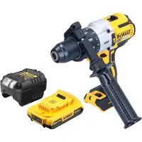 DeWalt DCD 996 D1 accu-klopboormachine 18 V 95 Nm borstelloos + 1x accu 2,0 Ah + oplader