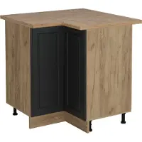 Vicco R-Line Hoekkast – 75.6 cm, WB Eik Antraciet landhuis