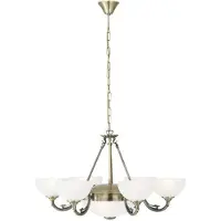 Eglo Hanglamp Savoy 6-lichts oudmessing