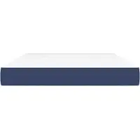 Syfax Pocketveringmatras medium 140x200x20 cm stof blauw