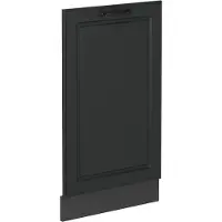 Vicco R-Line Vaatwasserfrontpaneel – 45 cm zonder werkblad Antraciet landhuis