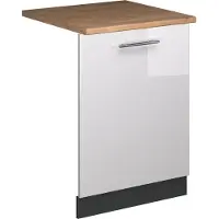 Vicco Fame-Line Vaatwasserfrontpaneel – 60 cm, WB Eik Wit Hoogglans