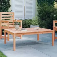 Prolenta Maison Exclusive - Tuintafel 121x82,5x45 cm, massief Douglasiehout