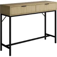 Vicco Bureau Lennox Eiken 100 x 30 cm met 2 laden, Model 51683