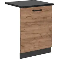 Vicco R-Line Vaatwasserfrontpaneel – 60 cm, WB Antraciet Krachtige eik goud