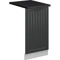 Vicco Fame-Line Vaatwasserfrontpaneel – 45 cm, WB Antraciet Antraciet landhuis