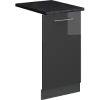 Vicco Fame-Line Vaatwasserfrontpaneel – 45 cm, WB Antraciet Antraciet Hoogglans
