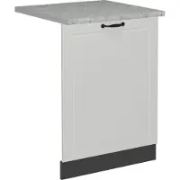 Vicco R-Line Vaatwasserfrontpaneel – 60 cm, WB Marmer Wit Landhuis