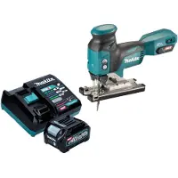 Makita JV 001 GD101 Accu decoupeerzaag 40 V max. 135 mm borstelloos + 1x oplaadbare accu 2,5 Ah + lader
