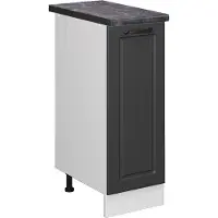 Vicco R-Line Apotheekkast – 30 cm, WB Antraciet Antraciet landhuis