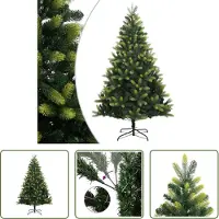 The Living Store Kunstkerstboom, inklapbaar met standaard, 150 cm