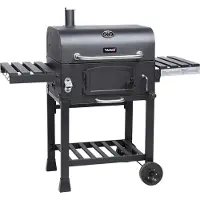 TAINO HERO XL houtskoolgrill - BBQ grillwagen standaard grill roker kolen