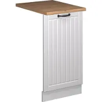 Vicco Fame-Line Vaatwasserfrontpaneel – 45 cm, WB Eik Wit Landhuis