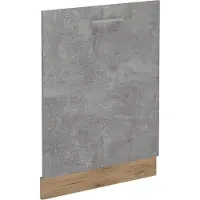 Vicco R-Line Vaatwasserfrontpaneel – 60 cm zonder werkblad Beton