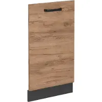 Vicco R-Line Vaatwasser deksel – 45 cm zonder werkblad Krachtige eik goud