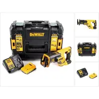 DeWalt DCS 367 D1 accu-reciprozaag 18V Brushless + 1x oplaadbare accu 2.0Ah + lader + TSTAK