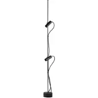 Faro CLAP 1266 Zwarte rondomverlichting, 2x6W, 3000K, 38°, artikelnummer 75705-233