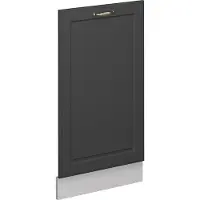 Vicco Fame-Line Vaatwasserfrontpaneel – 45 cm zonder werkblad Anthrazit-Gold Landhaus