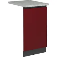 Vicco R-Line Vaatwasserfrontpaneel – 45 cm, WB Marmer Rood