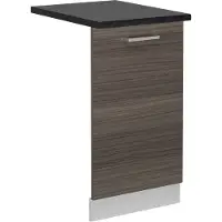 Vicco R-Line Vaatwasserfrontpaneel – 45 cm, WB Antraciet Edel grijs