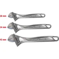 Ks Tools 577.0399 5770399 Engelse sleutelset Sleutelbreedte (metrisch) 28 - 43 mm
