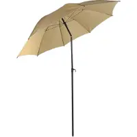 VCM Strand parasol S Ø200cm taupe.