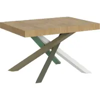 Itamoby Uittrekbare tafel 90x130/234 cm, Volantis eikenhout, naturel afwerking, model 4/A
