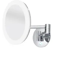Nimco - Make-up spiegel hangend met LED verlichting, chroom ZK 20265-26